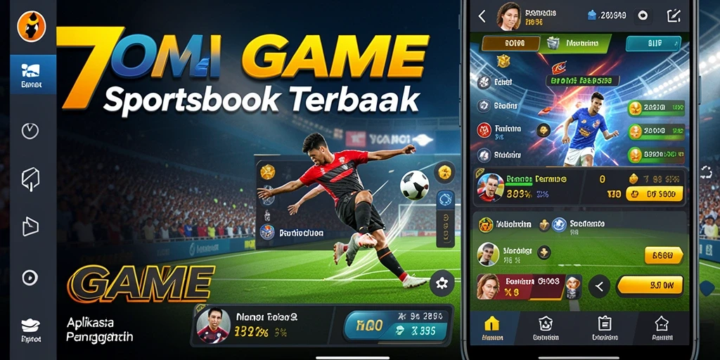 Screenshot gameplay menunjukkan taruhan langsung dalam olahraga.