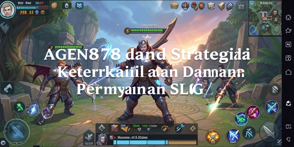 Gameplay AGEN878 yang menegangkan dengan banyak pertempuran strategi.