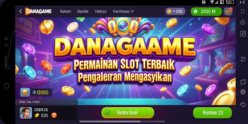Tampilan gameplay Slot yang menarik di DANAGAME.