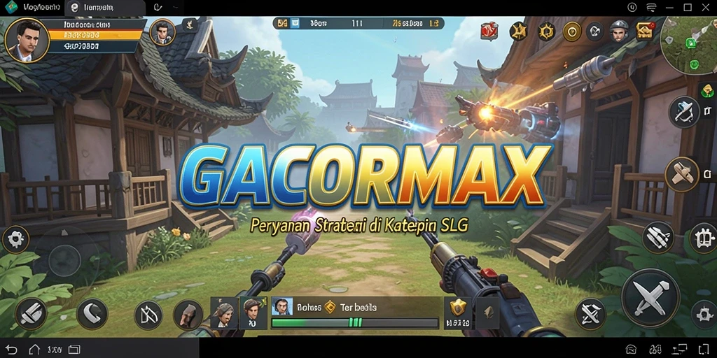 Tampilan gameplay GACORMAX yang menarik dan penuh pertempuran strategis.