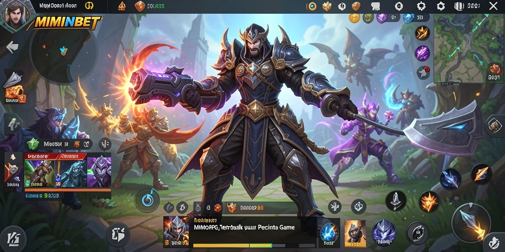 Tampilan gameplay <strong>MIMINBET</strong> yang menarik di dunia MMORPG.