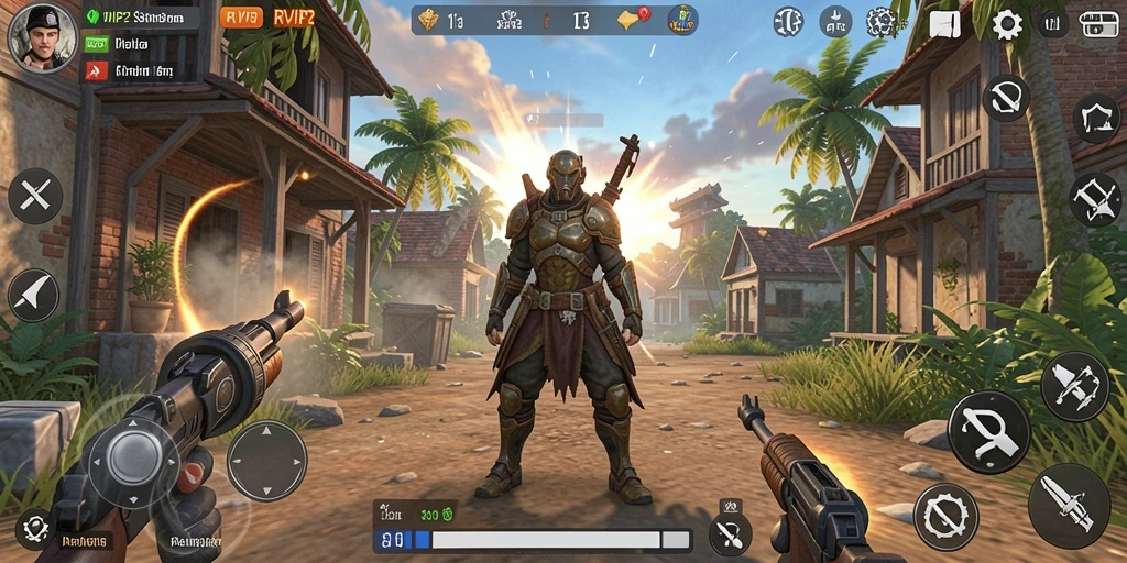 Tampilan gameplay RVIP2 menampilkan interaksi hidup yang mendalam.