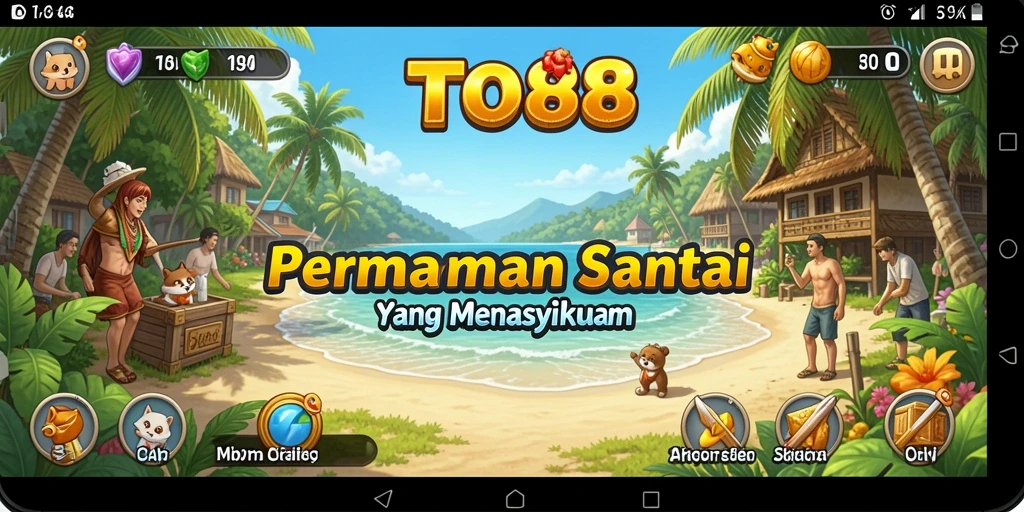 Tangkapan layar TO88 menampilkan gameplay yang seru dan penuh warna.