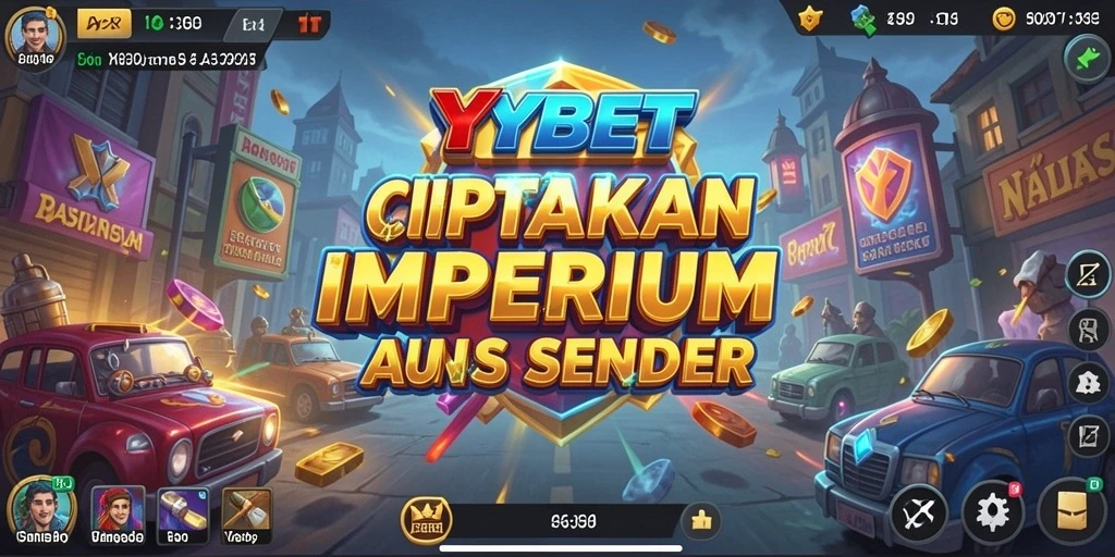 Tampilan gameplay YYBET yang menunjukkan strategi pengelolaan bisnis.